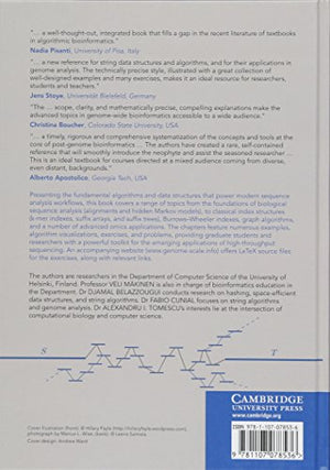 GenomeScale Algorithm Design: Biological Sequence Analysis in the Era of HighThroughput Sequencing,Used