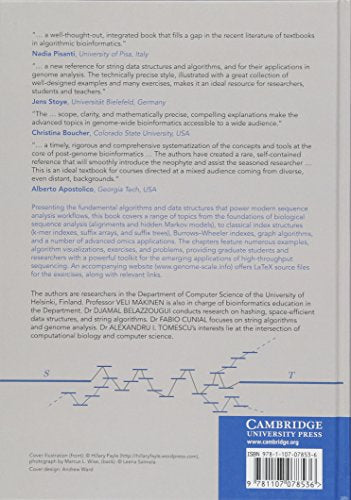 GenomeScale Algorithm Design: Biological Sequence Analysis in the Era of HighThroughput Sequencing,Used