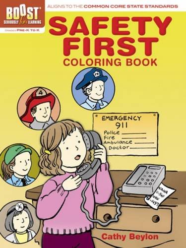 BOOST Safety First Coloring Book (BOOST Educational Series),Used