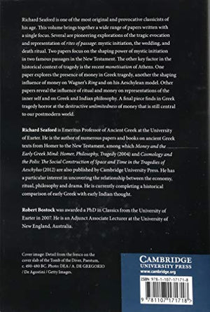 Tragedy, Ritual and Money in Ancient Greece: Selected Essays,Used