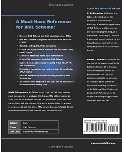 Special Edition Using XML Schema,Used