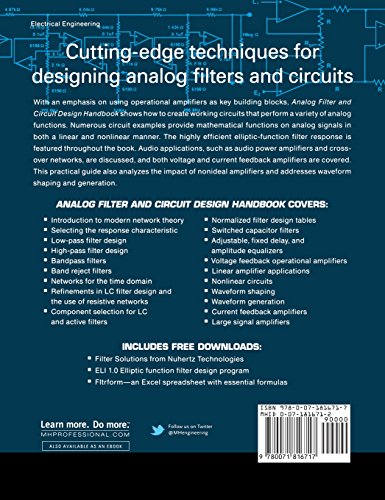 Analog Filter and Circuit Design Handbook