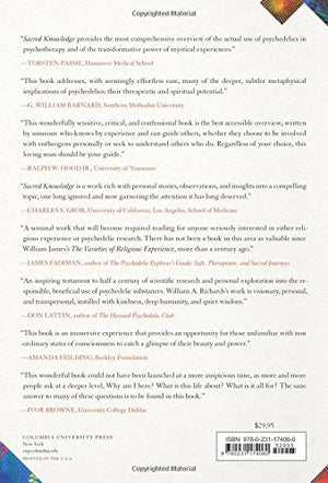 Sacred Knowledge: Psychedelics and Religious Experiences,Used