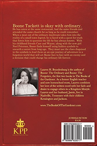 Boone: The Ordinary (The Books of the Gardener),Used