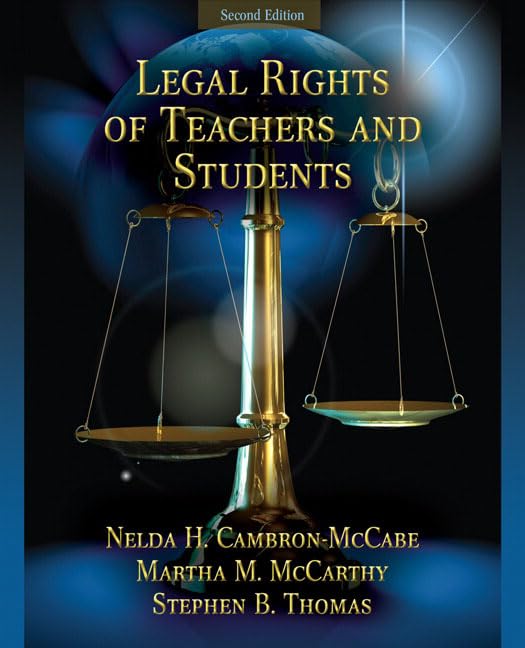 Legal Rights of Teachers and Students (2nd Edition),Used