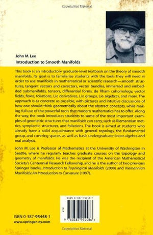 Introduction To Smooth Manifolds (Graduate Texts In Mathematics),New