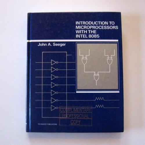 Introduction to Microprocessors with the INTEL 8085,Used