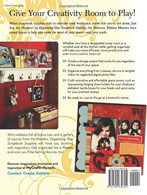 Organizing Your Scrapbook Supplies (Ask the Masters!),Used