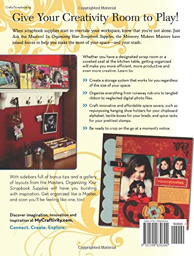 Organizing Your Scrapbook Supplies (Ask the Masters!),Used