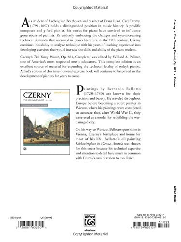Czerny  The Young Pianist, Op. 823 (Complete) (Alfred Masterwork Edition)