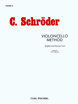 O3484  Violincello Method  Volume 3 (VIOLONCELLE),Used