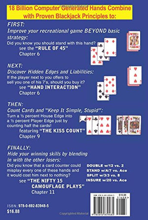 Blackjack Bluebook Ii: The Simplest Winning Strategies Ever Published, April 2017; With 2021 Updates