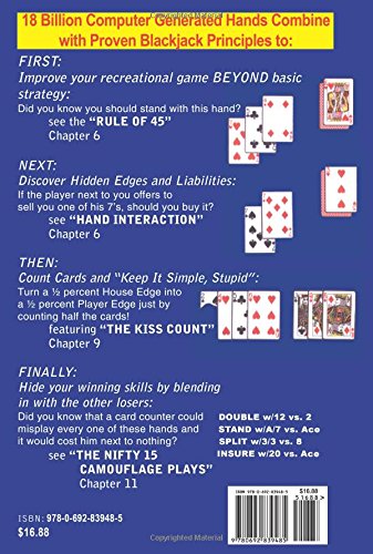 Blackjack Bluebook Ii: The Simplest Winning Strategies Ever Published, April 2017; With 2021 Updates