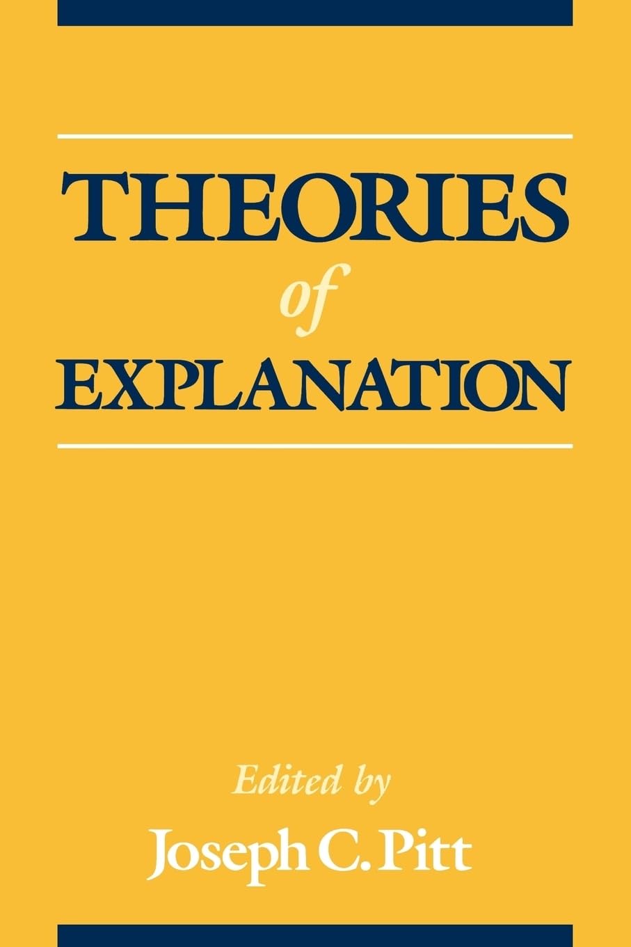Theories of Explanation,Used