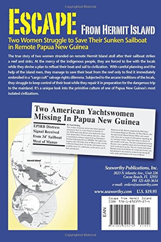 Escape from Hermit Island: Two Women Struggle to Save Their Sunken Sailboat in Remote Papua New Guinea,Used