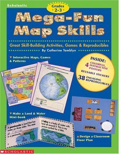 Megafun Map Skills (Grades 23),New