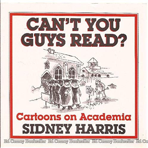 Can't You Guys Read? Cartoons on Academia,Used