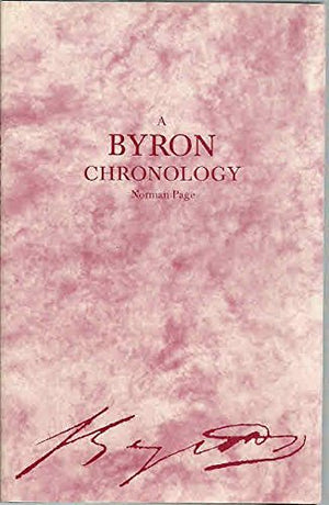 Byron Chronology,Used