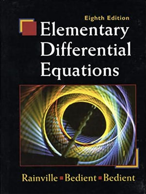 Elementary Differential Equations,New