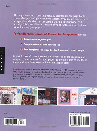 Perfect Borders, Corners And Frames for Scrapbooks: Techniques, Templates, and Design Ideas For Creating Beautiful Pages,Used