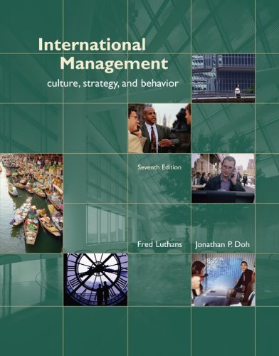 International Management: Culture, Strategy, And Behavior,New