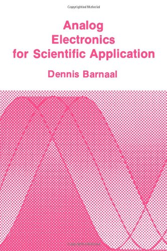 Analog Electronics for Scientific Application,New