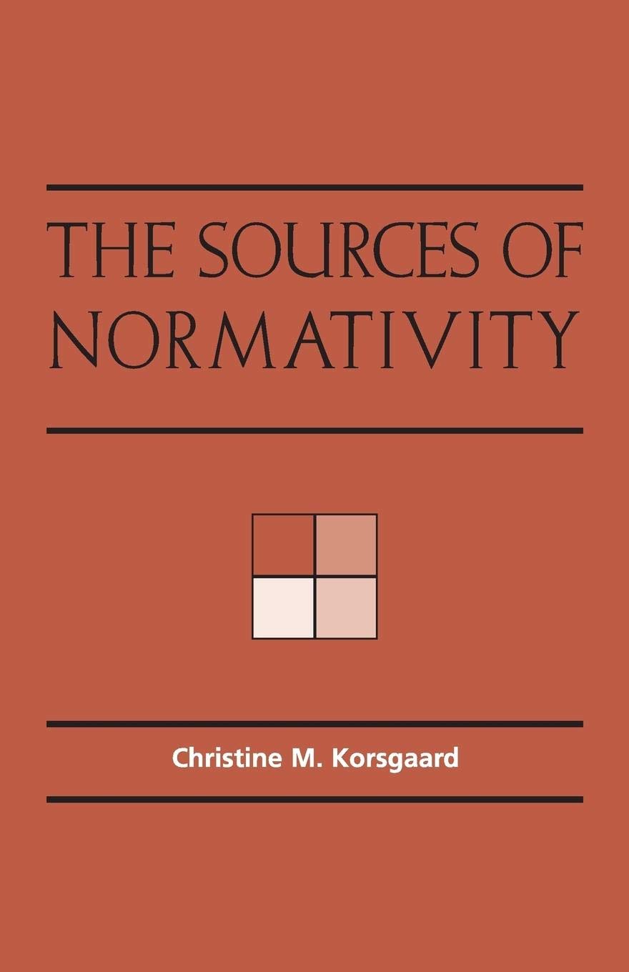 The Sources of Normativity,Used