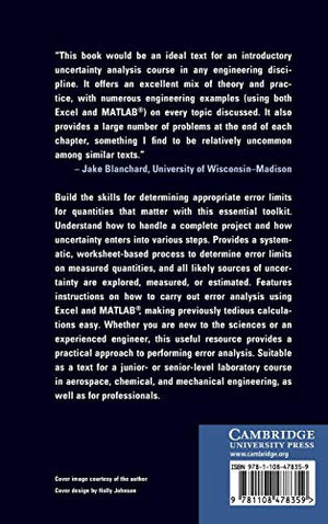 Uncertainty Analysis for Engineers and Scientists: A Practical Guide,Used