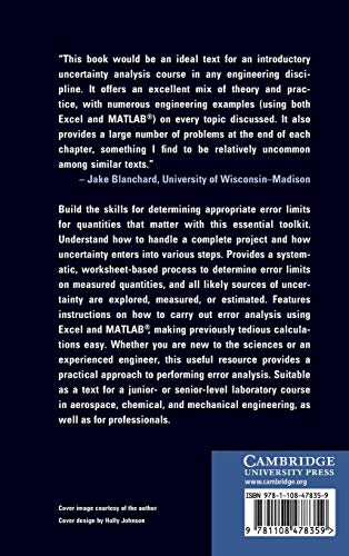 Uncertainty Analysis for Engineers and Scientists: A Practical Guide,Used