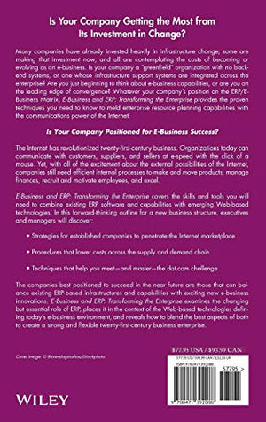 EBusiness and ERP: Transforming the Enterprise,Used