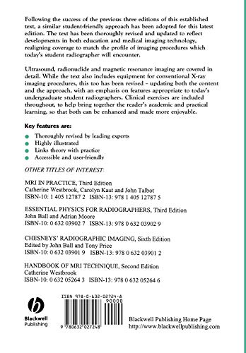 Chesneys' Equipment for Student Radiographers,New