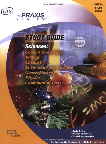 Sciences: Content Knowledge (Praxis Study Guides Ser),Used