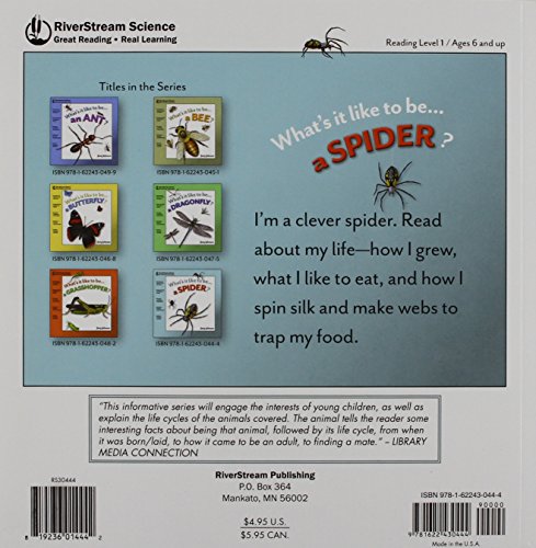 What's It Like to Be...a Spider? (Riverstream Science Reading, Level 1),Used