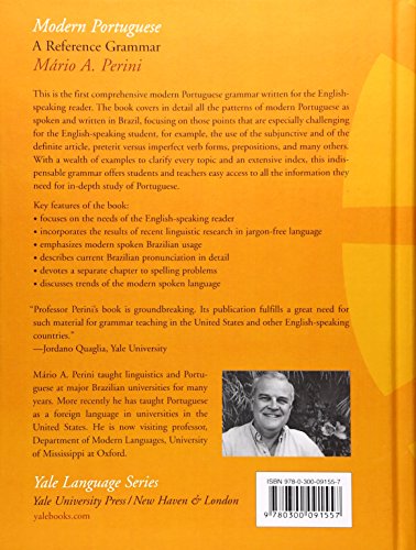 Modern Portuguese: A Reference Grammar,New