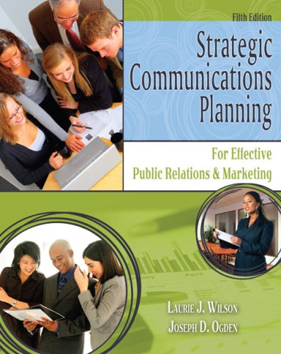 Strategic Communications Planning for Effective Public Relations and Marketing,Used