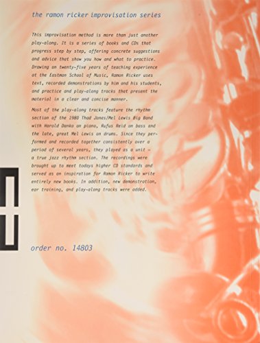 Ramon Ricker Improvisation, Vol 3: The IIVI Progression, Book & CD (Advance Music: The Ramon Ricker Improvisation Series, Vol ,Used