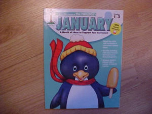 January a Month of Ideas At Your Fingertips Grades 13,Used