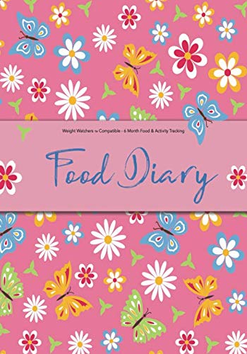 Weight Watchers Compatible  6 Month Food & Activity Tracking  Food Diary: 6 Month Food Diary Compatible with Weight Watchers P,Used