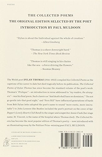 The Collected Poems Of Dylan Thomas: The Original Edition,New