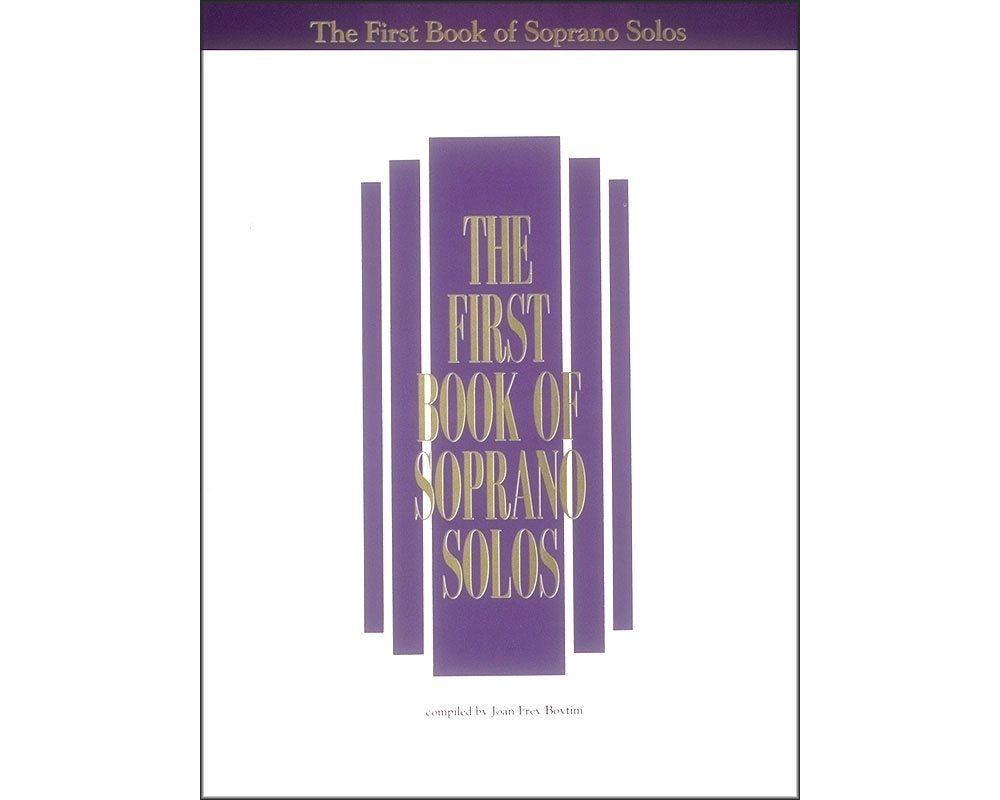 The First Book of Soprano Solos,Used