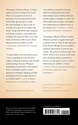Dreaming of Sheep in Navajo Country (Weyerhaeuser Environmental Books),Used