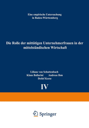 Die Rolle der mitttigen Unternehmerfrauen in der mittelstndischen Wirtschaft: Eine empirische Untersuchung in BadenWrttemberg (,Used