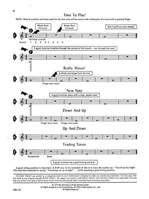 Band Today, Part 1: Bflat Clarinet (Contemporary Band Course, Part 1),Used