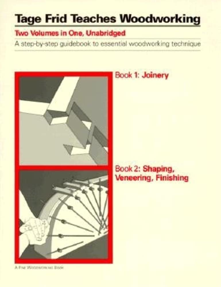 Tage Frid Teaches Woodworking (Joinery / Shaping, Veneering, Finishing)