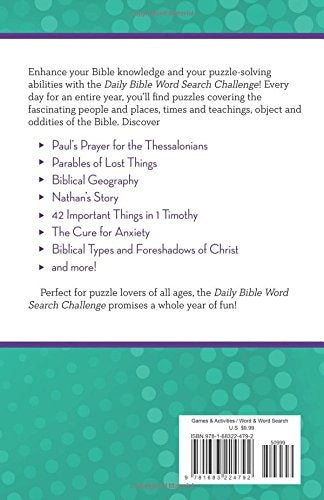 Daily Bible Word Search Challenge