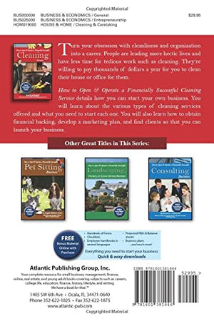 How to Open & Operate a Financially Successful Cleaning Service: With Companion CD  ROM,Used