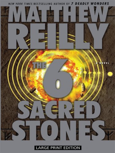 The 6 Sacred Stones (Thorndike Press Large Print Basic Series),Used