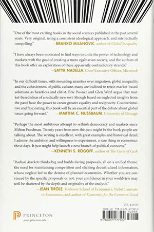 Radical Markets: Uprooting Capitalism and Democracy for a Just Society,New
