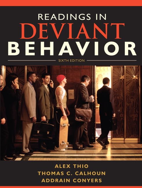 Readings in Deviant Behavior,Used