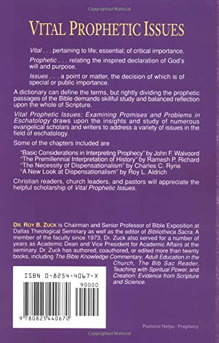 Vital Prophetic Issues (Vital Issues Series, Vol 5),Used